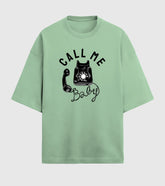 Call Me baby Unisex Terry Oversized T-Shirt